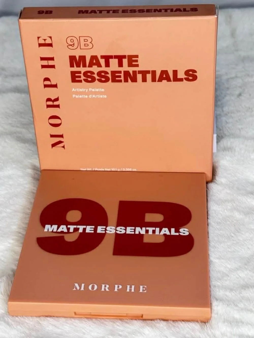Morphe Matte Essentials 9B Palette — Pink, Red, Mustard & Green Shades